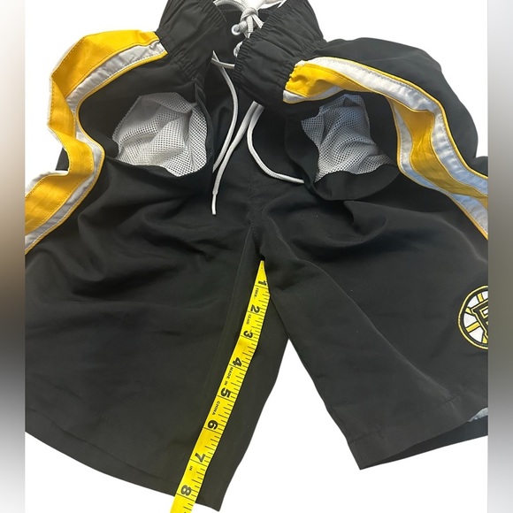 NHL Boston Bruins Black and Yellow Men's Board Shorts Trunks Small - TWO PACK - Picture 11 of 13